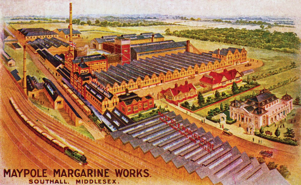 Hanwell & Southall Through Time Maypole Margarine Works